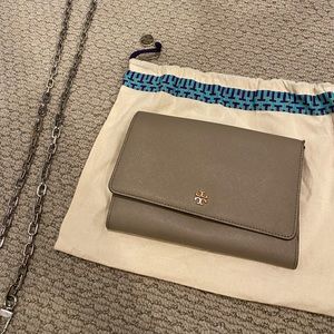 Tory Burch Crossbody Wallet with Chain